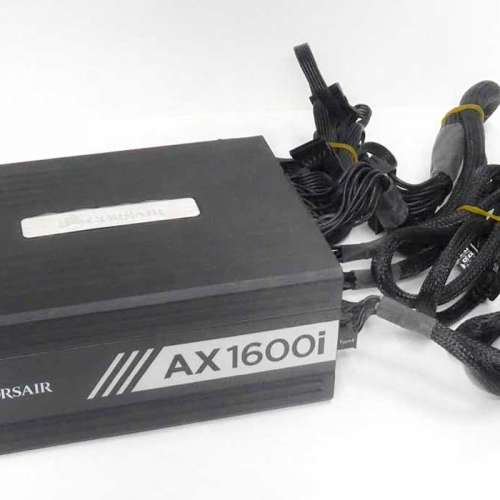 等同新無盒齊線Corsair Power Supply AX1600i包試