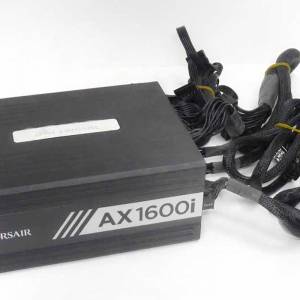 等同新無盒齊線Corsair Power Supply AX1600i包試