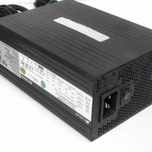 等同新無盒齊線Corsair Power Supply AX1600i包試