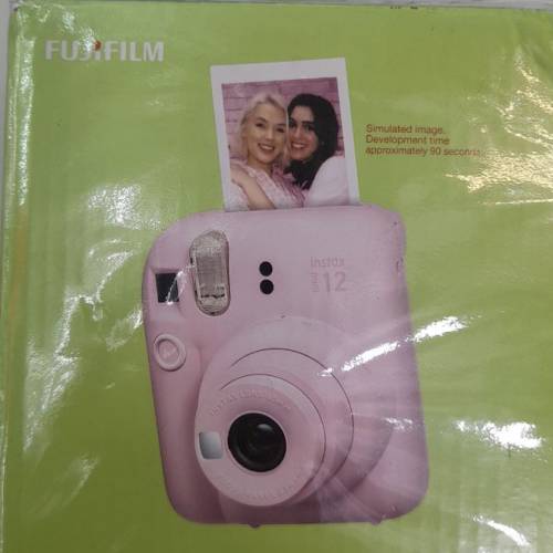 全新 Fujifilm Instax mini12 Camera ( Pink Colour 粉紅色 )