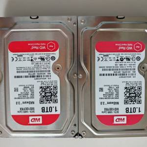 WD Nas Red 1tb x 2