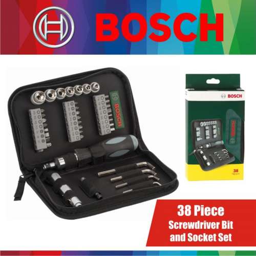BOSCH 38-in-1  Screwdriver_Hand_Tool_Kit(Ratchet TYPE Handle) Repairing Tool set