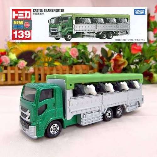 $80 100%新 未開封 Takara Tomy CATTLE TRANSPORTER - No. 139