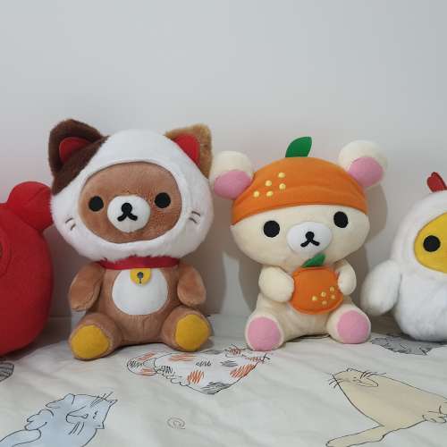 McDonald's x Rilakkuma Plush Toys Set