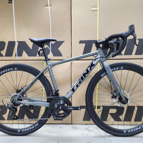 TRINX TEMPO 200 (鉛灰) - 14速 碟剎 700C 鋁合金 公路車
