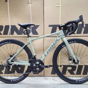 TRINX TEMPO 200 (灰綠) - 14速 碟剎 700C 鋁合金 公路車