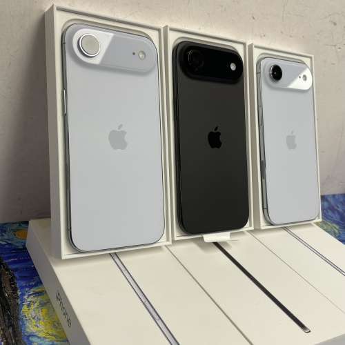 （❤️AppleiPhone 17 Air系列❤️）✨Apple iPhone 17 Air✨/香港行貨/🖤黑色🖤🩵...