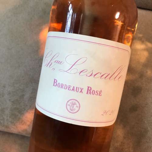 🍷 CHATEAU LESCALLE Bordeaux Ros&eacute; 2020 750ml 13% ROSE NEW 全新 醇酒 美酒 葡...