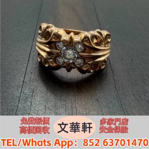 ♻️：Chrome Hearts 克羅心22k 五鑽K&t戒指 三十字項鍊，火焰十字架，字母銀手鏈，...