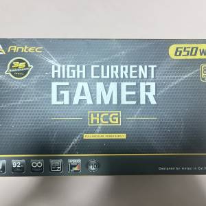 Antec HCG 650w 金牌全模組電源附原廠全新線材