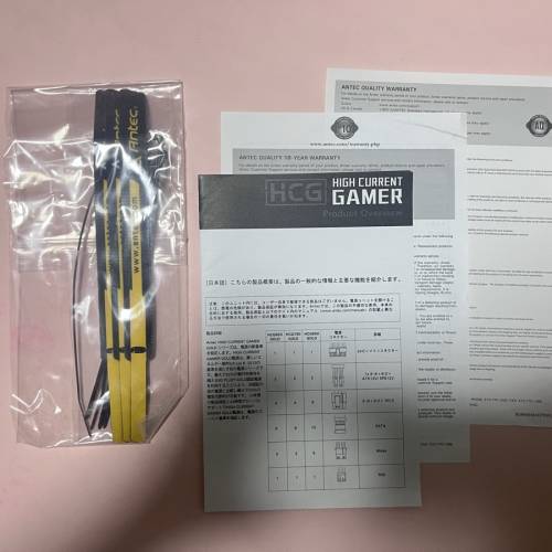 Antec HCG 650w 金牌全模組電源附原廠全新線材