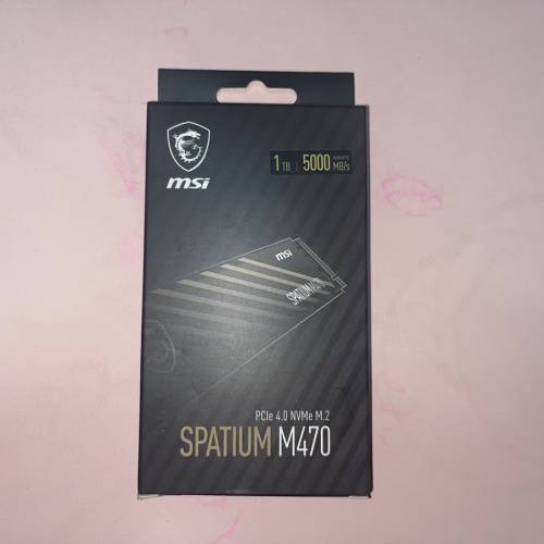 MSI SPATIUM M470 PCIe 4.0 NVMe M.2  1TB SSD