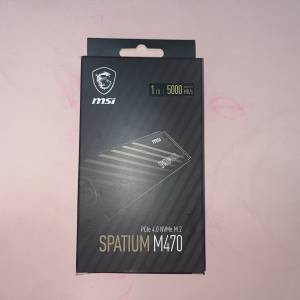 MSI SPATIUM M470 PCIe 4.0 NVMe M.2  1TB SSD