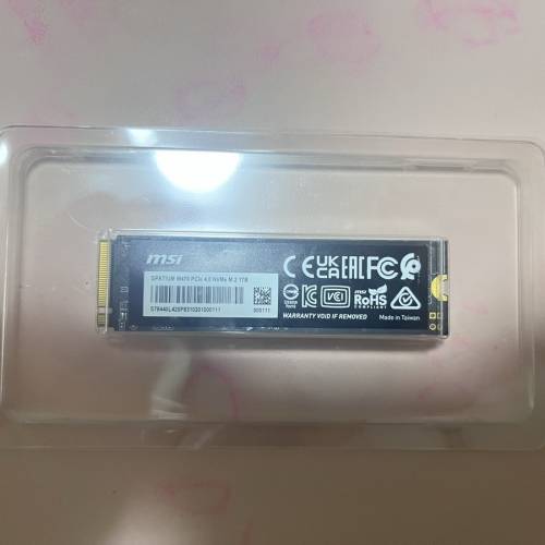 MSI SPATIUM M470 PCIe 4.0 NVMe M.2  1TB SSD