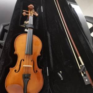 新淨Violin小提琴連琴弓肩托琴盒