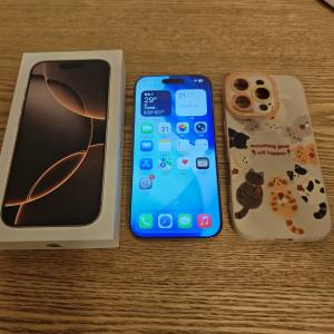 IPhone 16 Pro 256GB 金色行貨