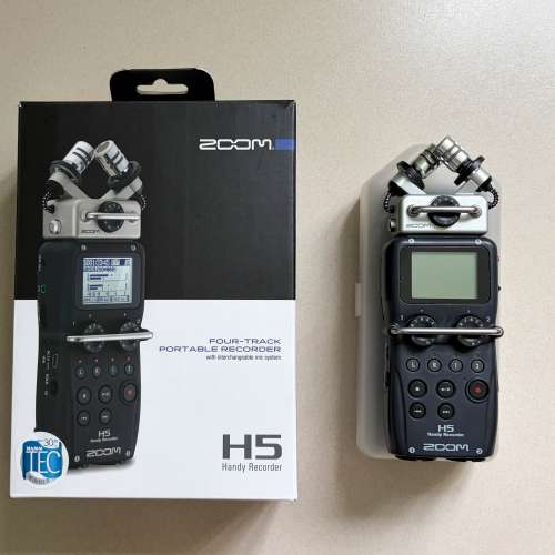 Zoom H5 Handy Recorder 手持型錄音機 混音器 錄音筆