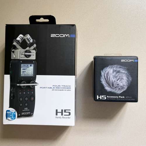Zoom H5 Handy Recorder 手持型錄音機 混音器 錄音筆