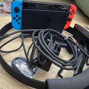 Nintendo Switch 主機連遊戲及配件