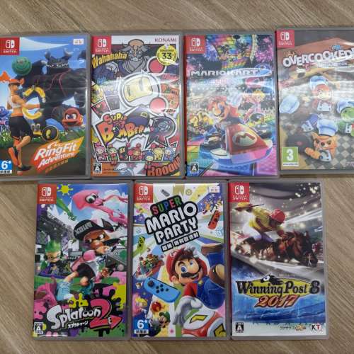 Nintendo Switch 主機連遊戲及配件