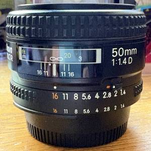 Nikon AF 50mm f/1.4 D