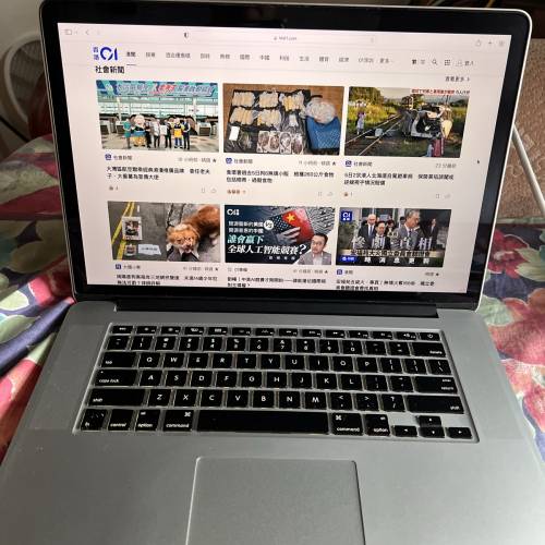 冇花冇崩，完美狀態。 MacBook Pro 15吋 Retina 2014 (i7 4-core)