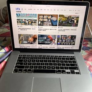 冇花冇崩，完美狀態。 MacBook Pro 15吋 Retina 2014 (i7 4-core)