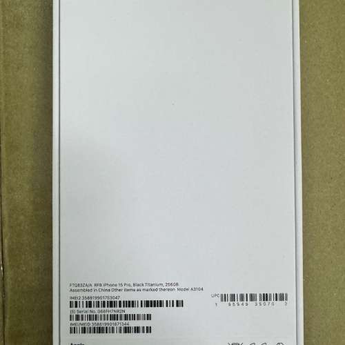 Apple iPhone 15 Pro (Black Titanium, 128GB and 256GB) ♻️CPO♻️ - Certified...