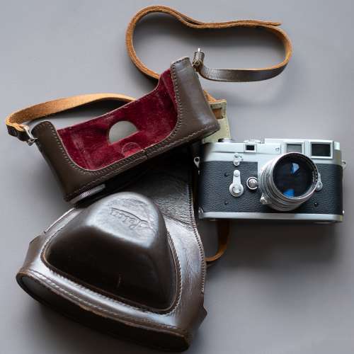 Leica M3 DS Film Camera Body 連皮套 (不連鏡頭) 菲林 機械 相機
