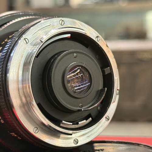 Leica Super-Angulon-R 21mm f4 lens with hood