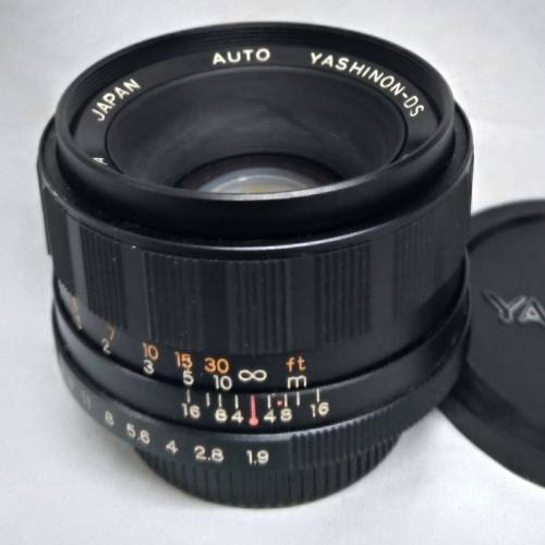 Auto Yashinon-DS 50mm  F1,9 (M42screw-mount)