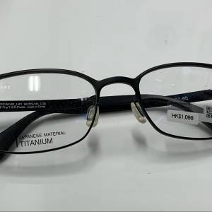 Zoff SMART 鈦金屬眼鏡框 黑色 全新未用過