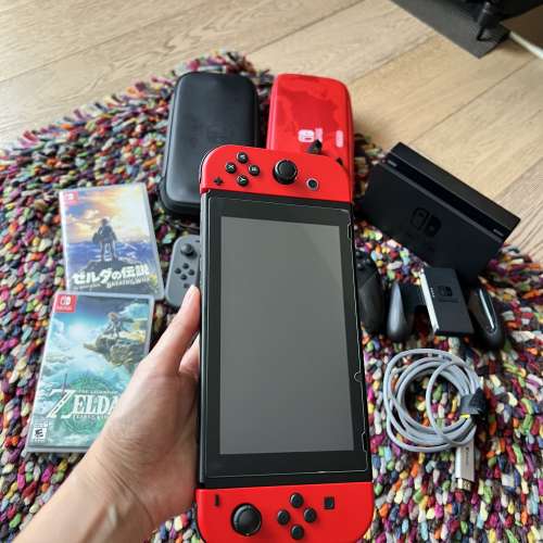 接近全新Switch連Zelda遊戲及配件