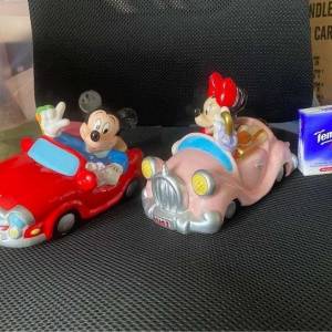 Mickey & Minnie 瓷娃娃一對 ( 全新 )