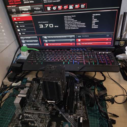 msi mag b460m mortar wifi 6主板