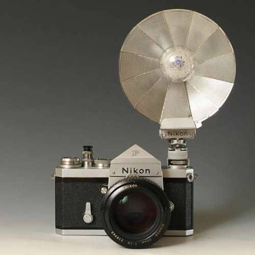 Nikon 大F 用閃燈座和accessory shoe