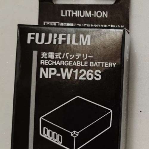 Fujifilm W126s 富士原裝正版電池