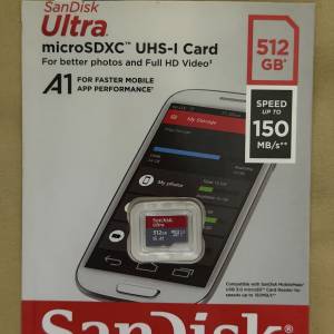 SanDisk Ultra 512GB microSDXC 記憶卡