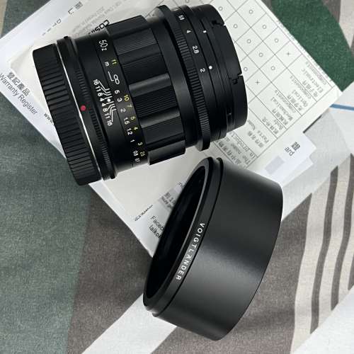 Voigtlander APO-LANTHAR 50mm f/2 Aspherical II 全片幅鏡頭 (Nikon Z 卡口)