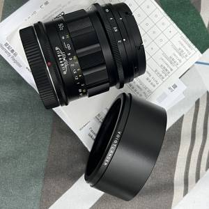 Voigtlander APO-LANTHAR 50mm f/2 Aspherical II 全片幅鏡頭 (Nikon Z 卡口)