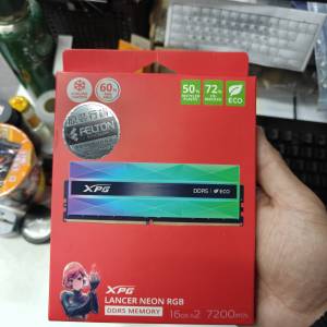 ADATA XPG LANCER NEON RGB DDRS 7200  16GBx2