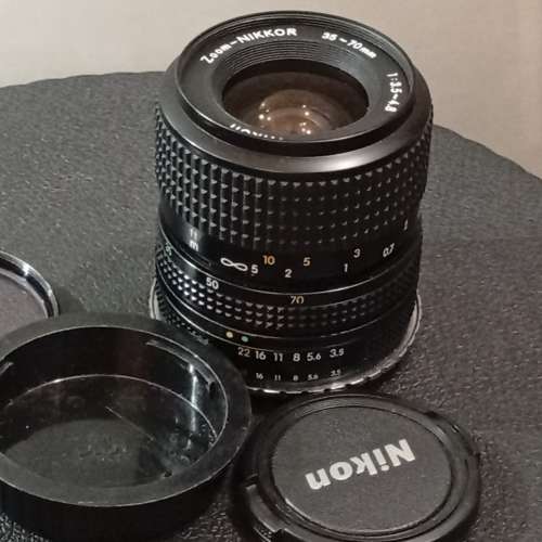 Nikon Zoom-NIKKOR 35-70mm f/3.5-4.8 嘅 AI-S  鏡頭好新淨玻璃通透