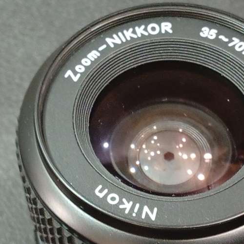 Nikon Zoom-NIKKOR 35-70mm f/3.5-4.8 嘅 AI-S  鏡頭好新淨玻璃通透