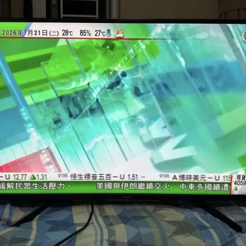 賣43寸 sony 43x7000g 電視 一部