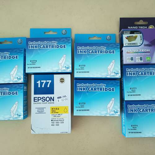 EPSON 兼容墨盒 E1771, E1772, E1773, E1774