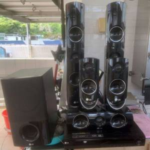 LG 5.1 DVD 家庭影院系統