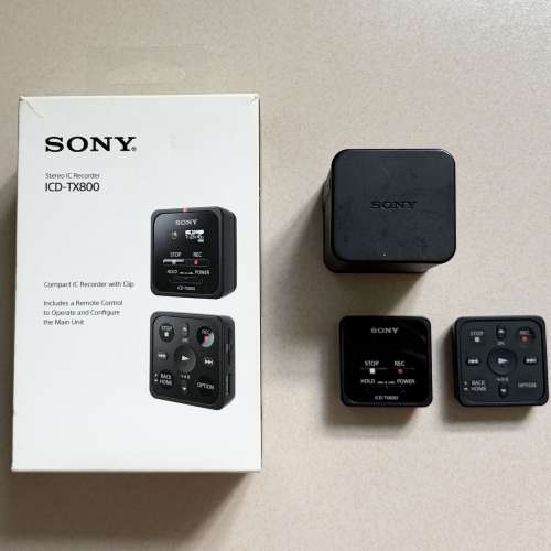 SONY TX800 Recorder 數碼錄音機 錄音筆