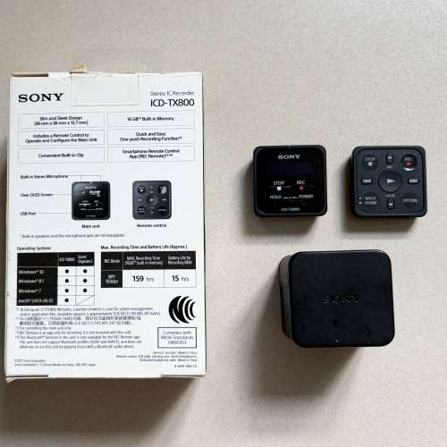 SONY TX800 Recorder 數碼錄音機 錄音筆
