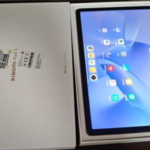 小米 pad 5 6g+256g Snapdragon&trade; 860 後置鏡頭1300 萬像素 4 個 Dolby Atmos 喇叭
