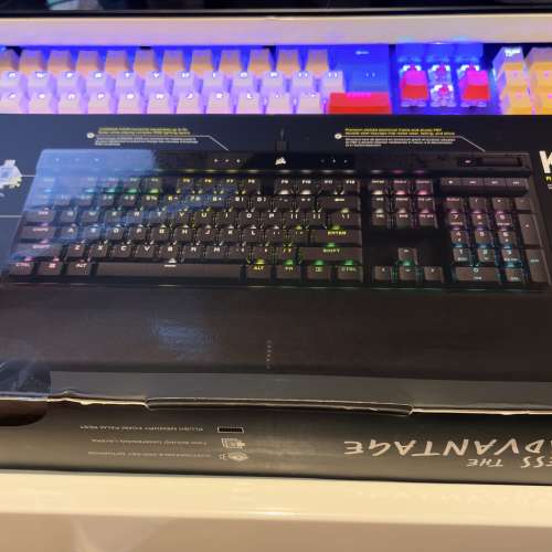 全新 Corsair 海盜船 K70 MAX RGB keyboard 磁軸鍵盤 MGX軸 8,000Hz rt not razer ...
